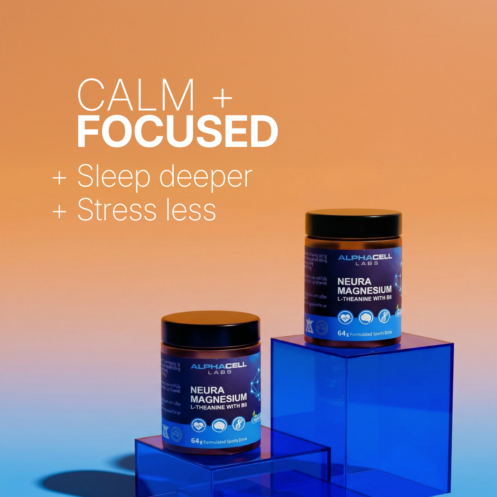 Neuramagnesium with L-Theanine & B6 - Powder Form